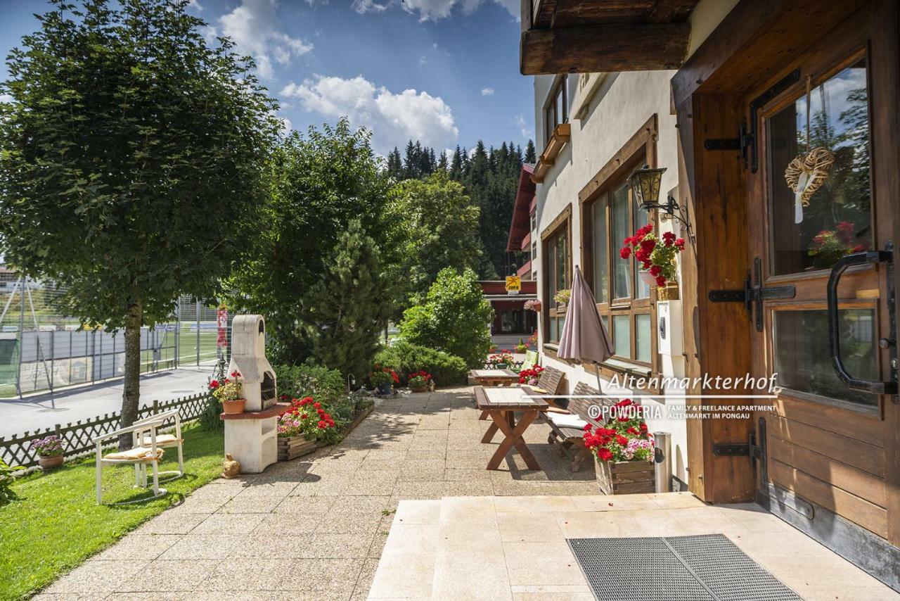 Powderia Family & Freelance Apartment In The Centre Of Ski Amade 알텐막팀퐁와 외부 사진