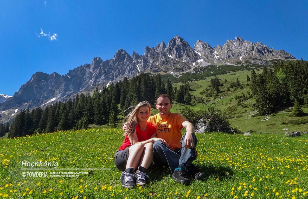 Powderia Family & Freelance Apartment In The Centre Of Ski Amade 알텐막팀퐁와 외부 사진
