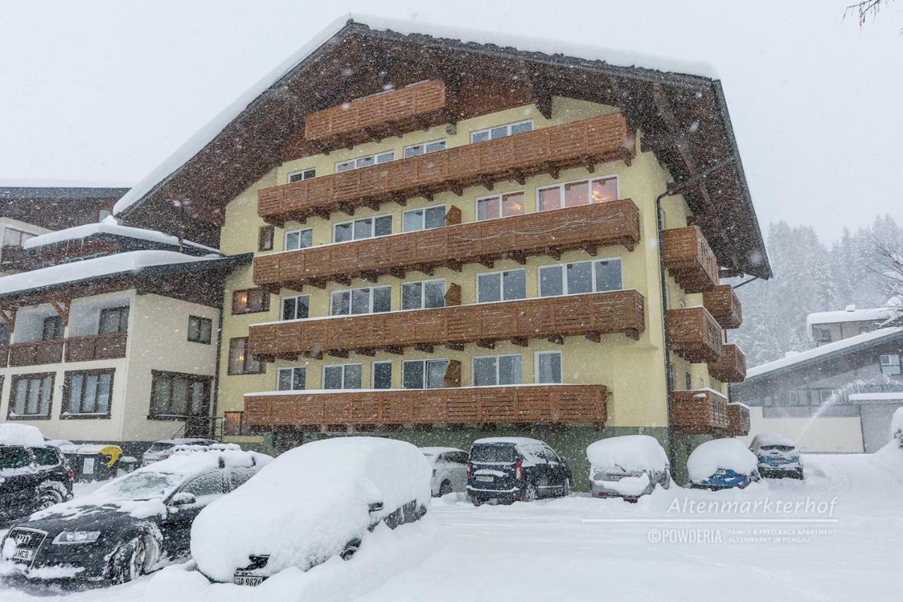 Powderia Family & Freelance Apartment In The Centre Of Ski Amade 알텐막팀퐁와 외부 사진