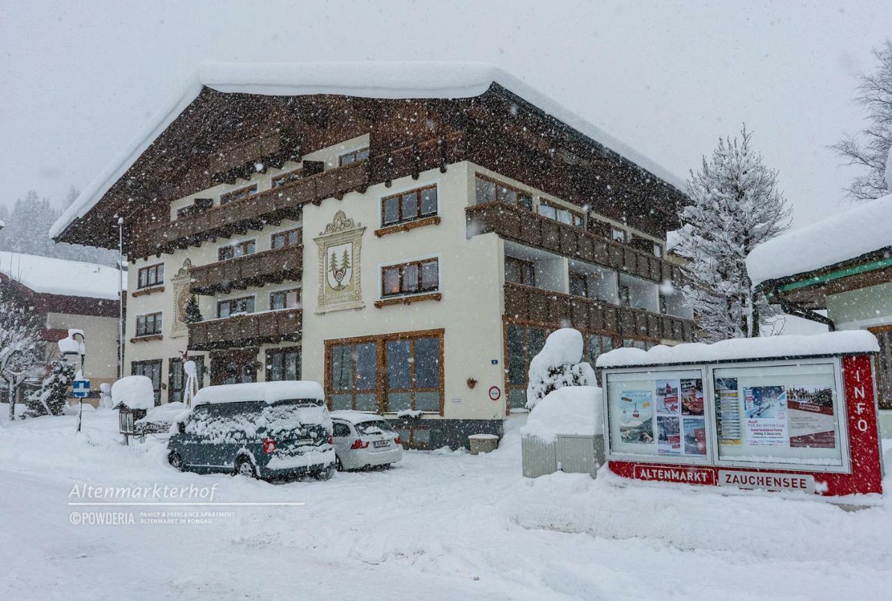 Powderia Family & Freelance Apartment In The Centre Of Ski Amade 알텐막팀퐁와 외부 사진
